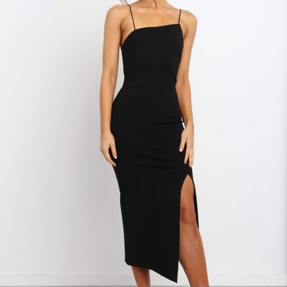 NEW PETAL & PUP ZAHRA DRESS IN BLACK